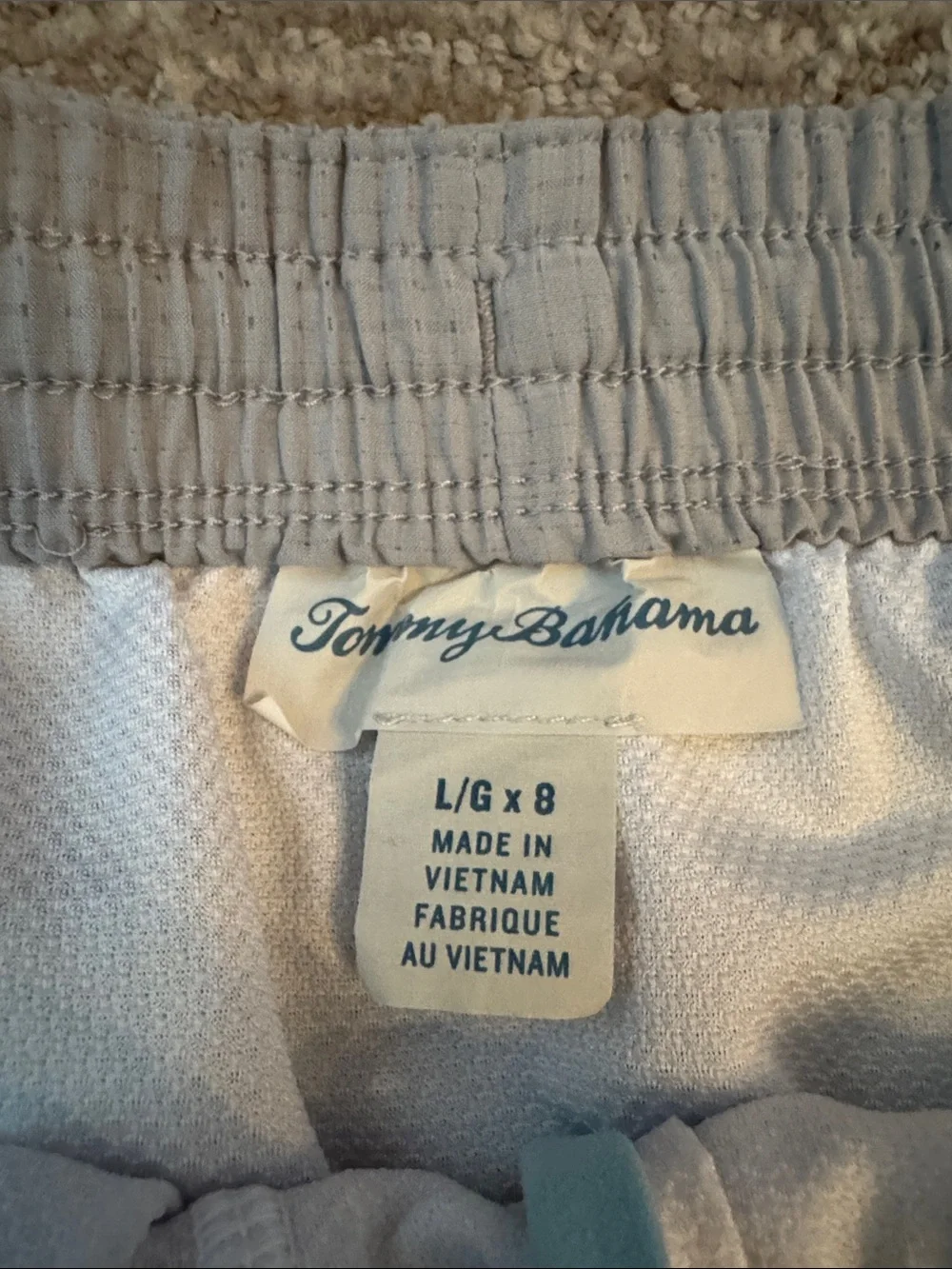 Tommy Bahama Light Gray Men’s Hybrid Shorts